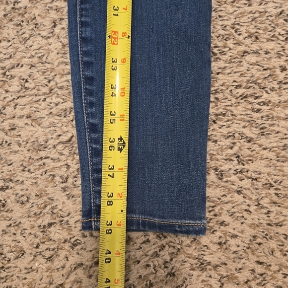 GAP Mid Rise Size 26R Straight Leg Jeans Dark Wash With Flex Waist - Picture 12 of 16